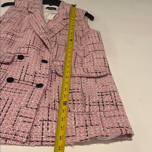 Maeve Tweed Vest from Anthropologie woman’s 10 pink - Picture 6 of 7